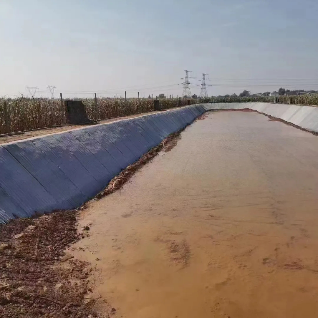Manta de concreto para viveiro de peixes